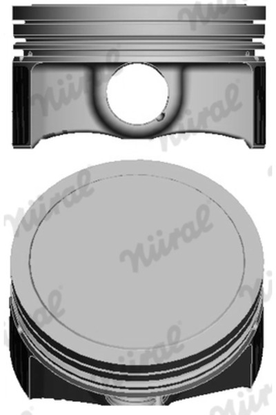 NÜRAL Piston 87-435500-00 Opel Astra H/Astra H Gtc/Astra H Twintop/Astra J/As...