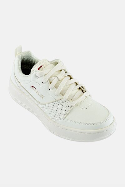 SKECHERS Men Ottoman Lace Up Outdoor Shoes, White
