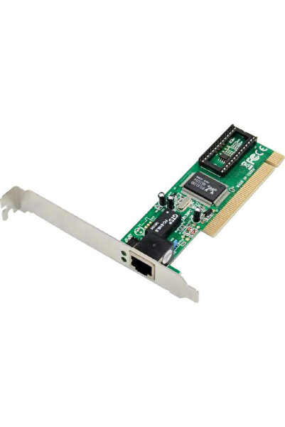 POWERTECH Κάρτα επέκτασης PCIe σε 1 x RJ 45 ST 701, RTL 8139 D