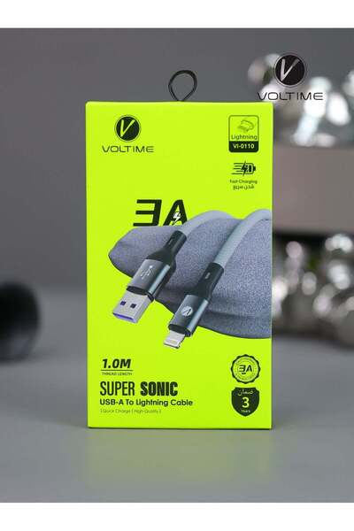 Voltime USB Charging Cable - Lightning 1m Long