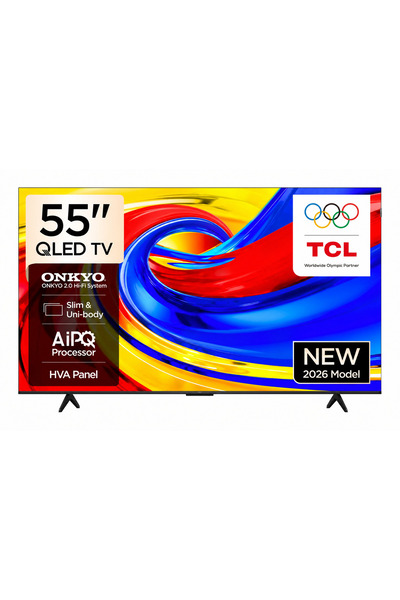 TCL 55 Inch P71L Premium 4K QLED Smart Google TV (2026 Model) With AiPQ Proce...