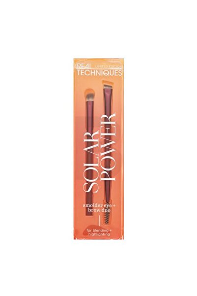 Real Techniques Solar Power Smolder Eye + Brow Duo set de pensule pentru ochi