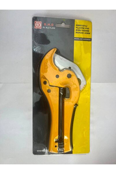 B.H.D Emniyetli Plastik PVC Boru Kesme Makası 42mm