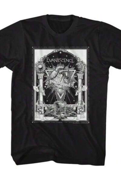 2BIR Versatile Universally Flattering, The Evanescence Broken Pieces Heart T-...