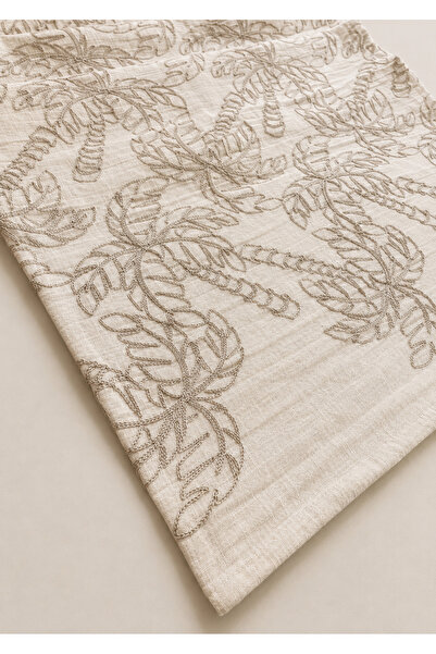 Typoniq Attitude Included سجادة مطرزة فاخرة 100% قطن - نخيل 50x134 سم