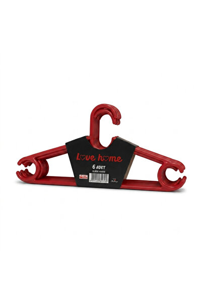 Elifim AVM 6-Piece Plastic Clothes Hanger