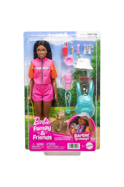 mattel Papusa Barbie Brooklyn – Aventuri in natura set cu catel