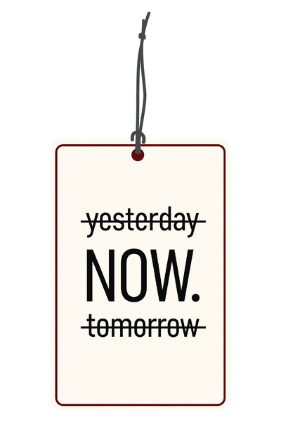 ByMeyla Yesterday Now Tomorrow Hemen Şimdi Tasarımlı Oto,Araba Kokusu ve Akse...