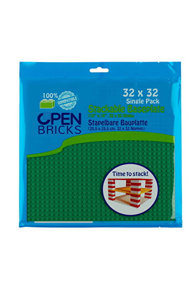 SES Creative Jucarie - Seturi de constructie - Placa verde 32x32