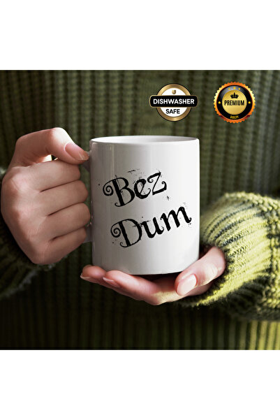 Sözlü Yazılı Premium Porselen Kupa Bardak