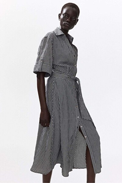H&M Tie-belt dress