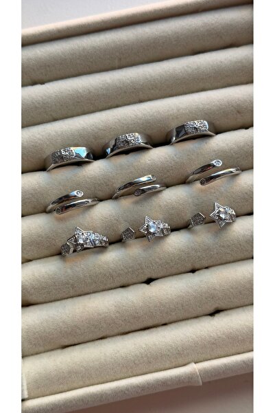 Pater Paulie Adjustable Steel Silver Ring