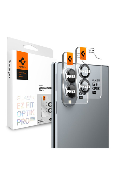 Spigen Folie protectie camera pentru Samsung Galaxy Z Fold8, lentile foto, negru