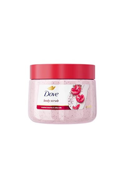 Dove (Dove) مقشر الجسم بالكرز وحليب الشيا من دوف - 425 جرام