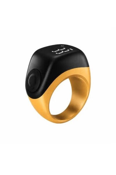 iqibla خاتم تسبيح ذكي Zikr Ring Jood Lite J01T مع شاشة رقمية كبيرة وعداد تسبي...