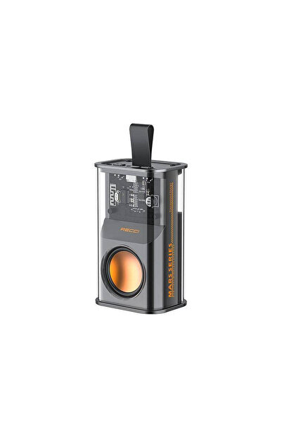 Recci RSK-W30 Ηχείο Bluetooth με αυτονομία μπαταρίας έως 3 ώρες - Μαύρο