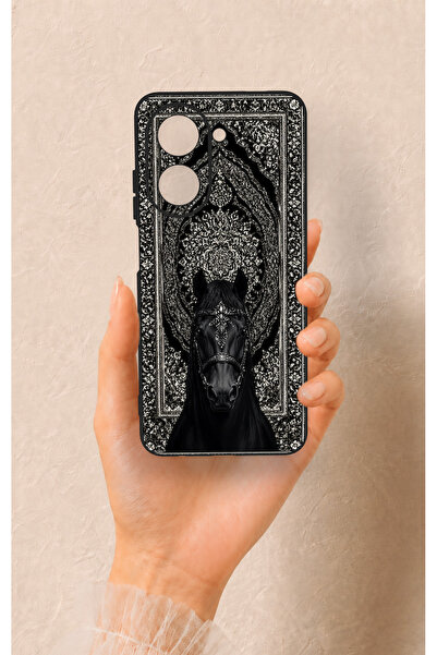 Vip Case Redmi A5 Uyumlu Etnik At Figürü Desenli Silikon Kılıf