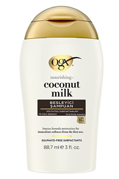 OGX Coconut Milk Besleyici Sülfatsız Şampuan 88.7 ml