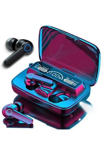 VLK Lions Bluetooth Headphones with LED Display, Touch Control, Integrated Mi...
