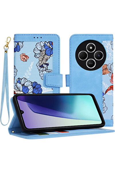 Techsuit Flipcraft Πίσω Θήκη Σιλικόνης Μπλε (Redmi 14C / Poco C75)