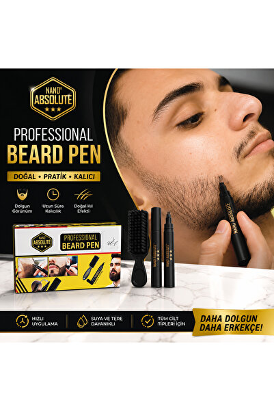 PİRAYE AKSESUAR Sakal Dolgu Kalemi • Sakal Dolgu Kalemi Seti • Beard Filler P...