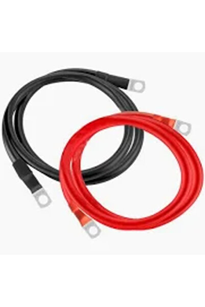 OEM Καλώδιο 4mm, Σετ Άνω-Κάτω, 1,75 μ. μαύρο και 1,75 μ. κόκκινο με ακροδέκτε...