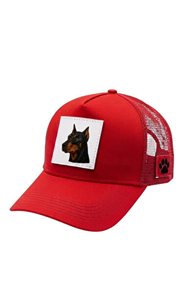 All animals Καπέλο μπέιζμπολ τύπου Trucker με σχέδιο Doberman Dog και λεπτομέ...