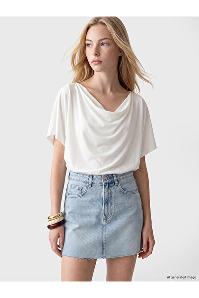 LC Waikiki Original Kayık Yaka Women's T-Shirt