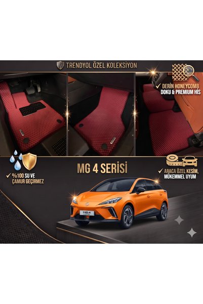 8D OTO PASPASI MG MG 4 SERİSİ ELEKTRİKLİ PREMİUM ARACA ÖZEL EVA PASPAS TAKIMI...