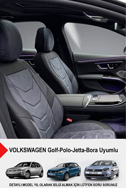 GM-DESIGN Arenza Series Luxury Car Seat Cover - (Compatible with Volkswagen B...