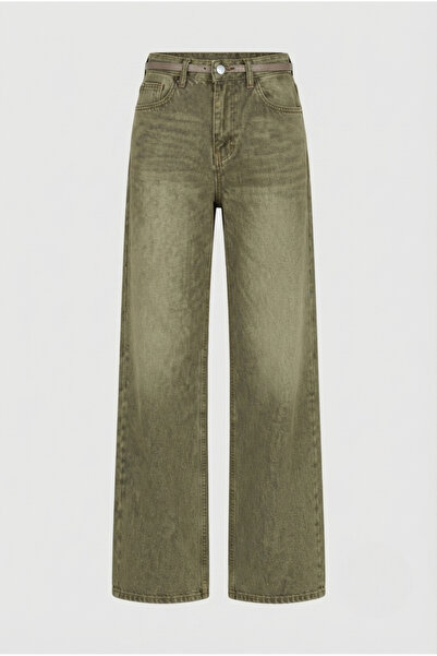 claine Palazzo Kot Pantolon - Kahve Tint