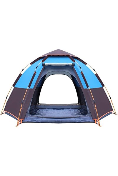 Generic Camping Tent 4-6 Person Portable Backpack Tent, Waterproof And Windpr...