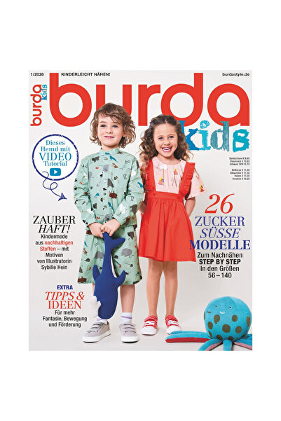 Burda Style Revista Burda Kids 1/2026 editata in limba germana, editura