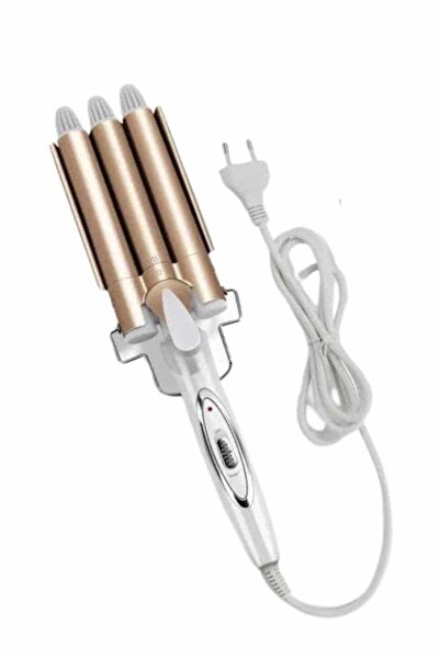USLUCAN ALIŞVERİŞ Hair Styling Wag Tongs Triple High Heat Adjustable Ceramic ...
