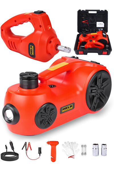 held power 5 Ton Elektrikli Hidrolik Kriko Seti (Bijon Anahtarı & 150 PSI Las...
