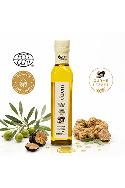 Dizem Trüf Mantarlı Organik Natürel Sızma Zeytinyağı 250 ML - Gurme Lezzet