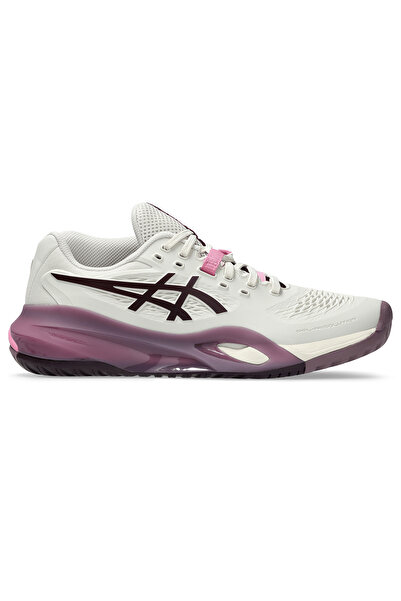 Asics Gel-Resolution X Kadın Bej Tenis Ayakkabısı 1042A279-250