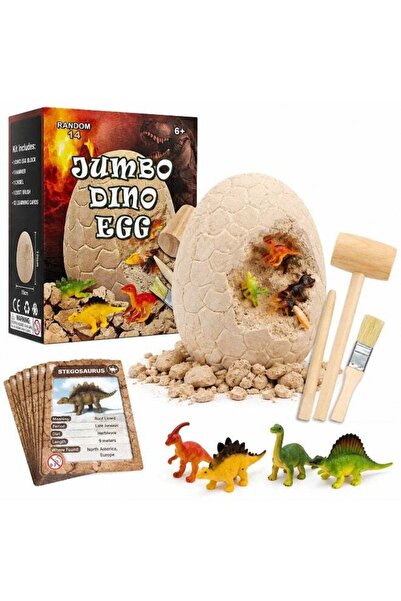 Generic AYNI Jumbo Dinosaur Excavation Egg Kit – DIY Dig & Discover Dinosaur ...