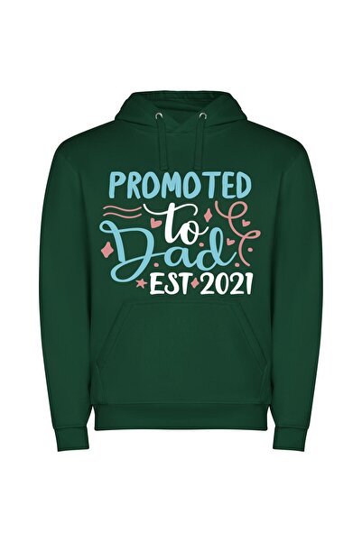 iLovePrints Colorful Pride Promotion Art Φούτερ με κουκούλα σε χρώμα Πράσινο