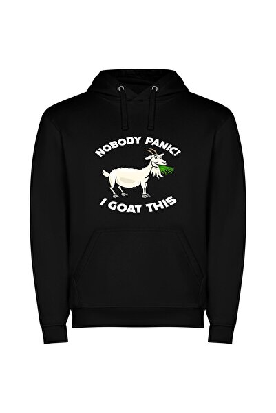 iLovePrints Grass-Munching Majesty: HD Illustration Φούτερ με κουκούλα σε χρώ...