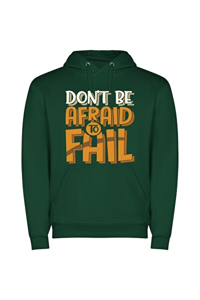 iLovePrints Fearless Adobe Illustrator Prints Φούτερ με κουκούλα σε χρώμα Πρά...
