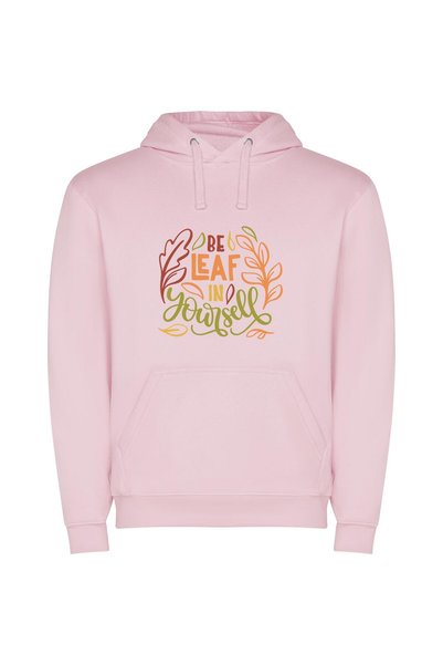 iLovePrints Foliage Empowers: Leafletter's Vision Φούτερ με κουκούλα σε χρώμα...