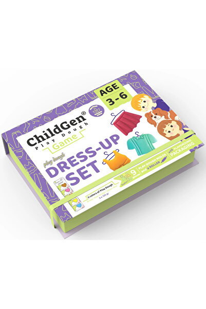 ChildGen Set Creativ FASHION, 100% plastilină și accesorii