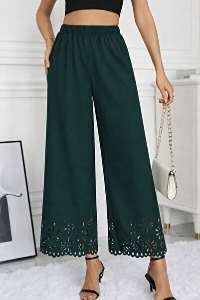 UFC 1985 TOP BRAND Women's High Waist Elastic Waistband Floral Patterned Impo...