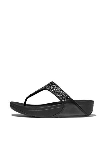 Fitflop Women's Lulu Crystal-Mix Toe-Post Sandals