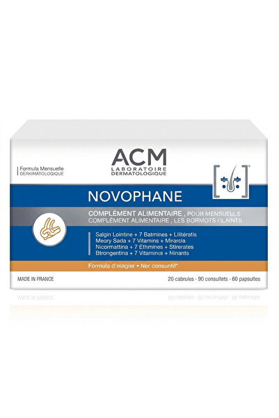 zezo ACM Novophane Capsules For Hair & Nail Growth, Pack of 60’s