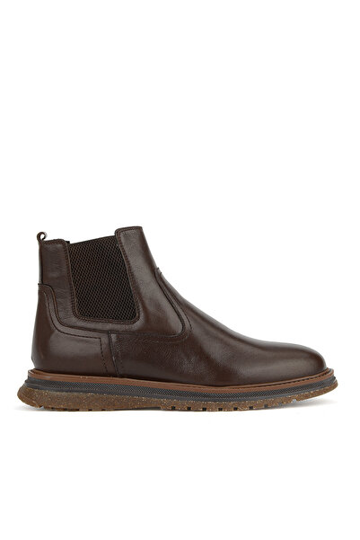 Ziya , Men's Genuine Leather Boots 1631002Z3145 Brown