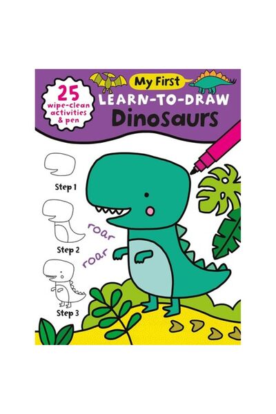 North Parade Publishing My First Learn-To-Draw Dinosaurs