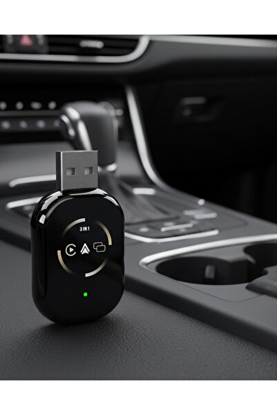 Miss Mojo CarPlay Destekli Araçlar İçin Kablosuz Android Auto Dönüştürücü