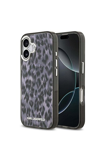 Karl Lagerfeld Husă compatibilă cu iPhone 17, MagSafe/Magnetică, policarbonat...